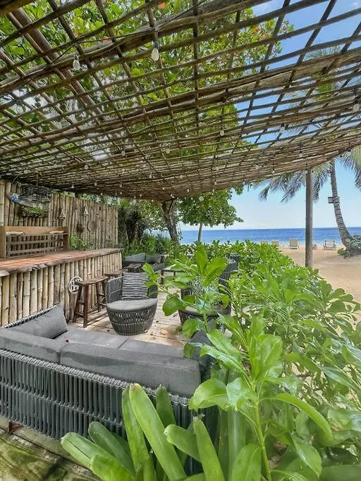Oceanfront Villa With Staff, Private Pool, Bbq Las Terrenas Apartamento